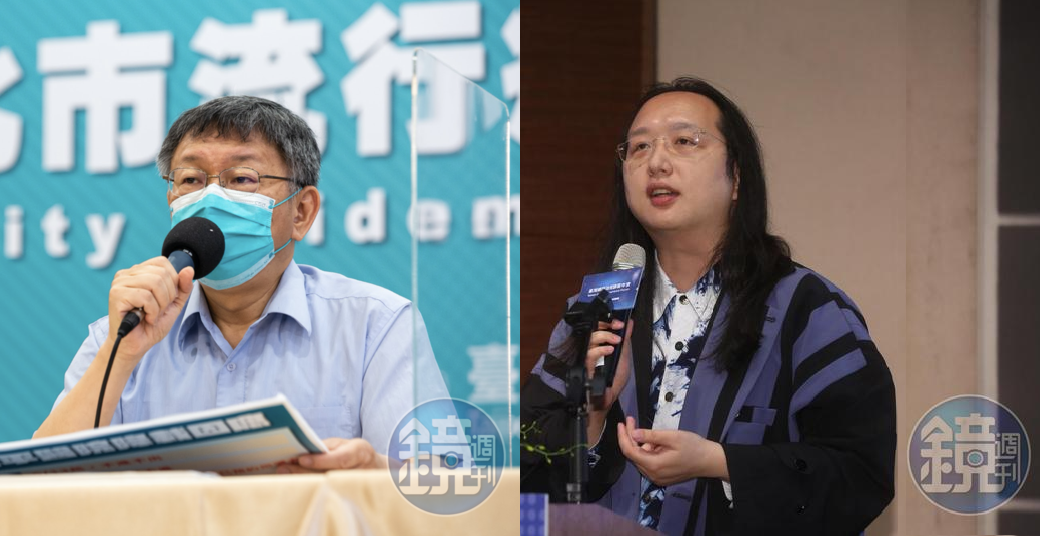 柯文哲稱「精進」簡訊實聯制，被網友打臉「唐鳳的還是比較方便」。（本刊資料照）