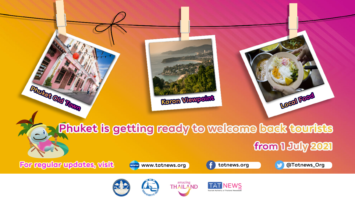 普吉島將於30天後正式對旅客開放。（泰國觀光局提供）