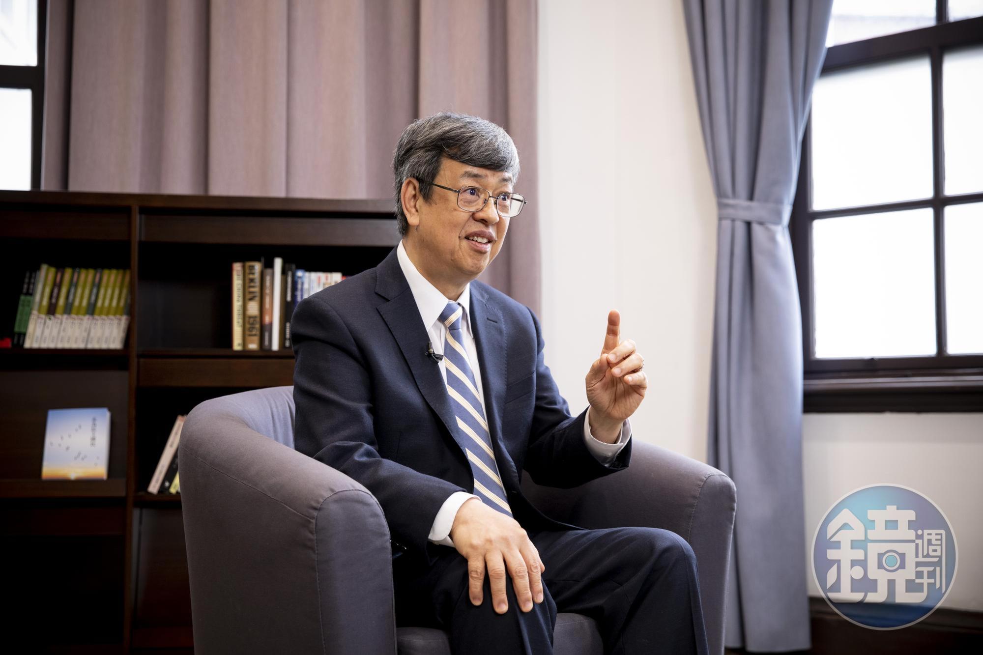 前副總統陳建仁已接受國產疫苗第二期人體試驗。（本刊資料照）