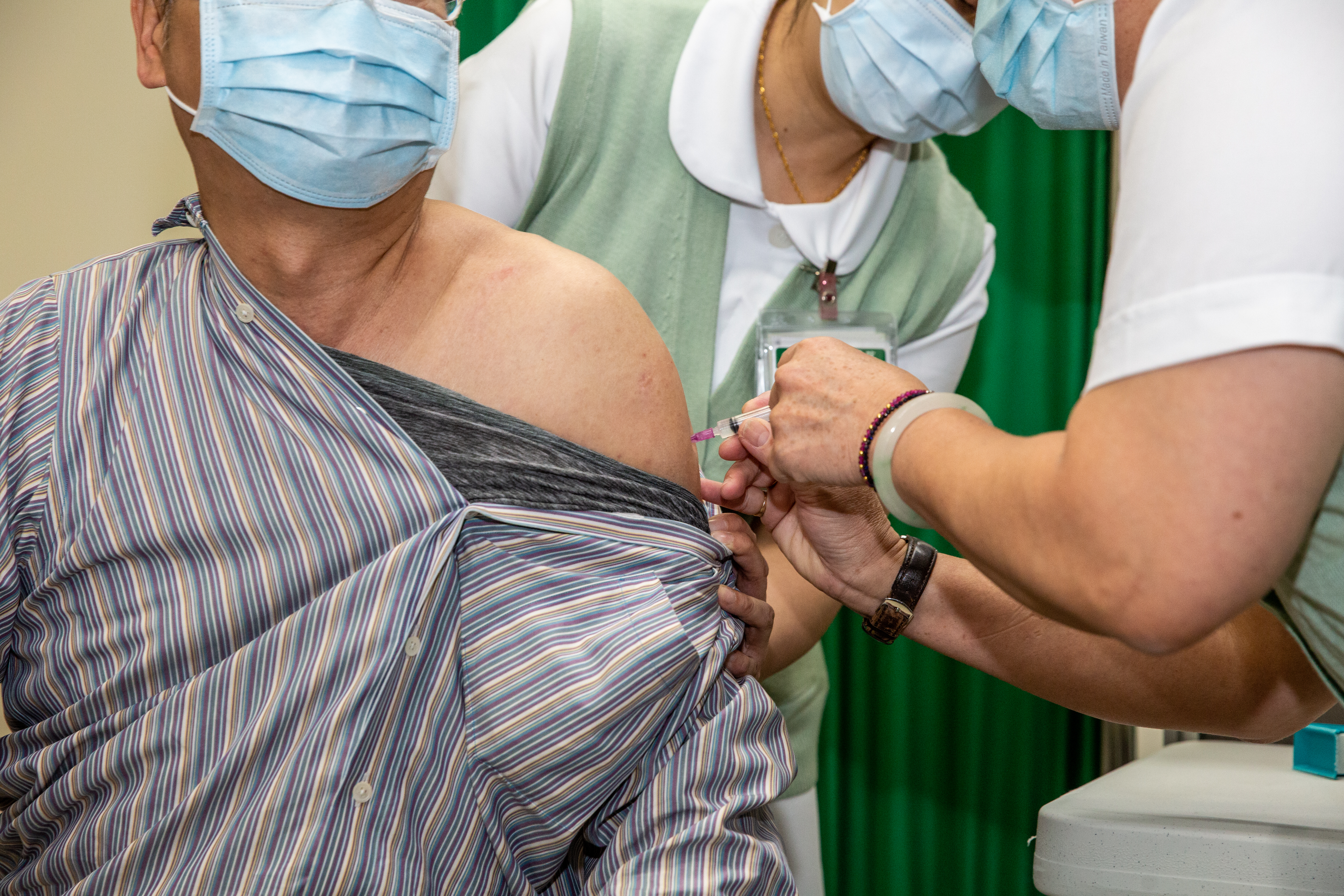 林氏璧表示，COVID-19病毒在長照機構造成的群聚感染是災難，呼籲疫苗施打順位有徹底檢討的必要。（本刊資料照）