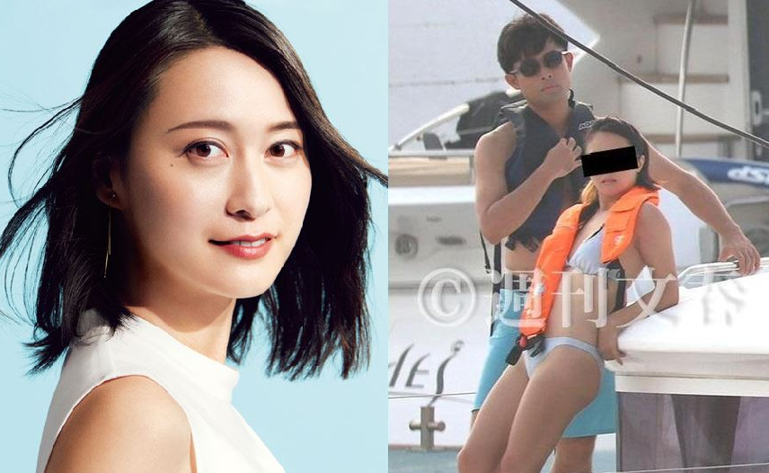 丈夫高調偷吃被拍到,小川彩佳否認已提出離婚。(翻攝自TBS官網、《週刊文春》)