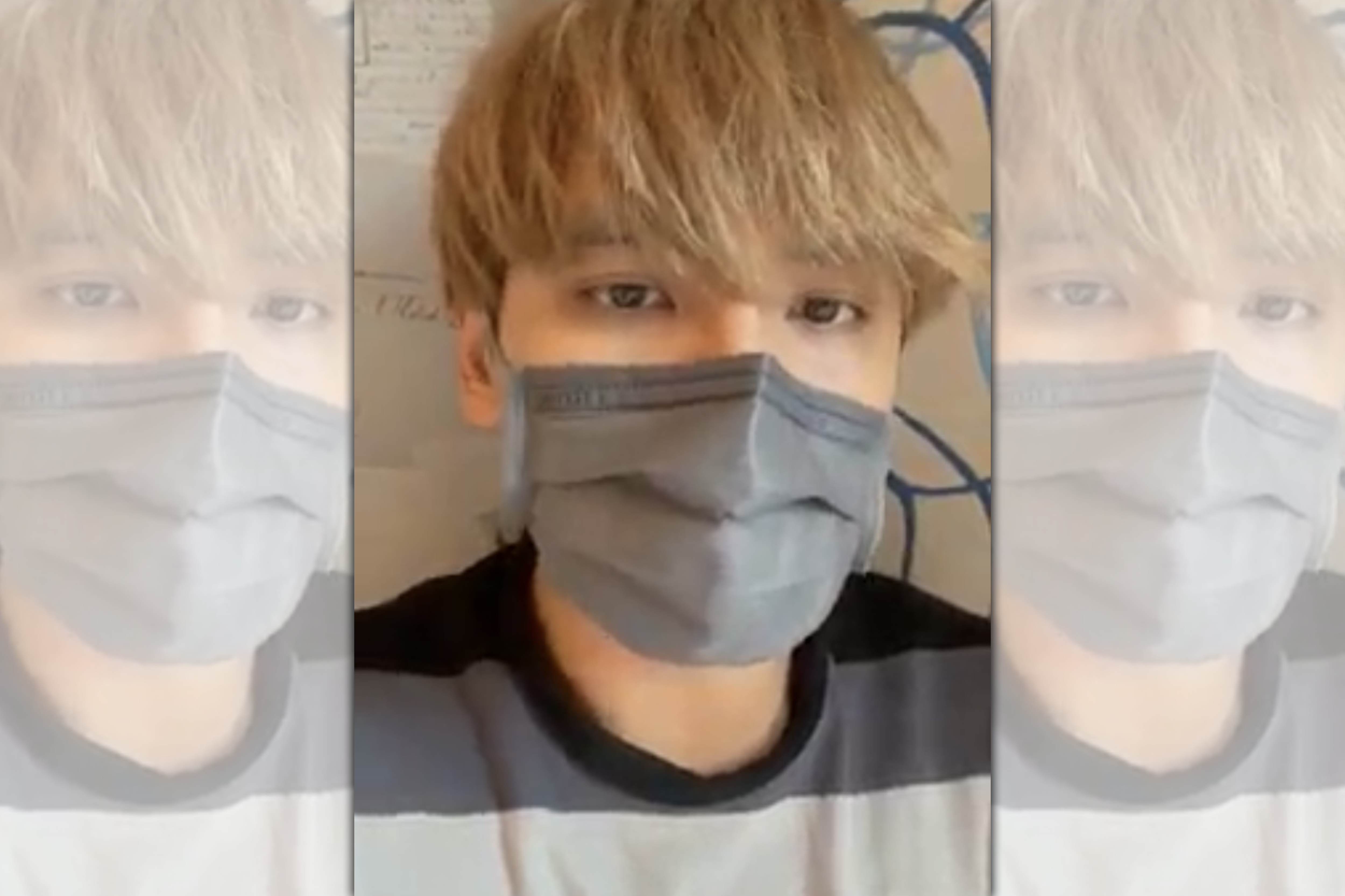 陳零九因感染為COVID-19確診者，目前送到防疫旅館，他自拍影片，要大家好好照顧身體。（翻攝自臉書）