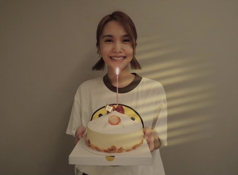 楊丞琳開心度過37歲生日。(翻攝自楊丞琳臉書)