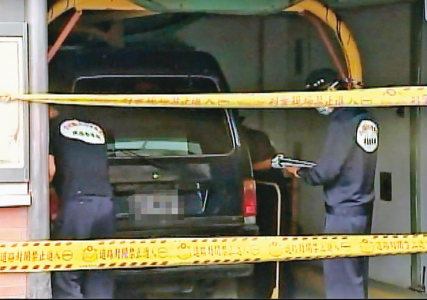 黃男失蹤多日後，被發現陳屍在一處停車場內的廂型車上。（東森新聞提供）