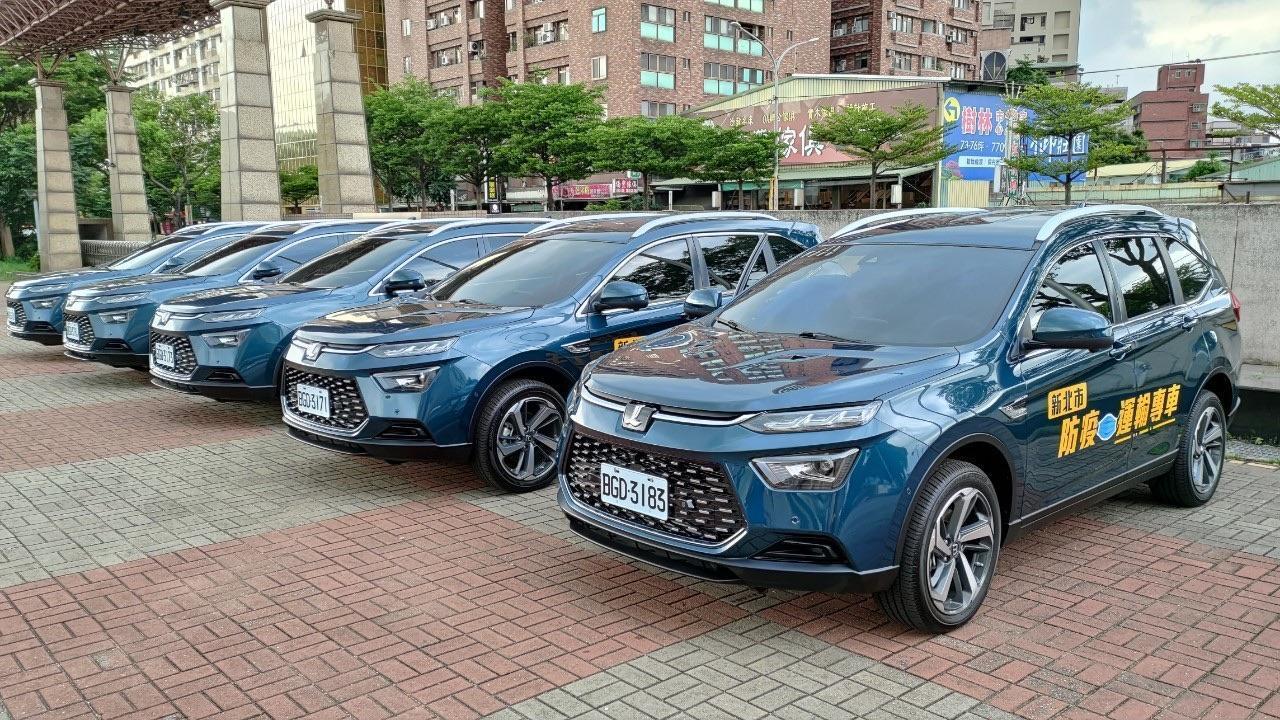 裕隆近日再捐出5台多功能車款投入防疫物資運輸。(裕隆提供)