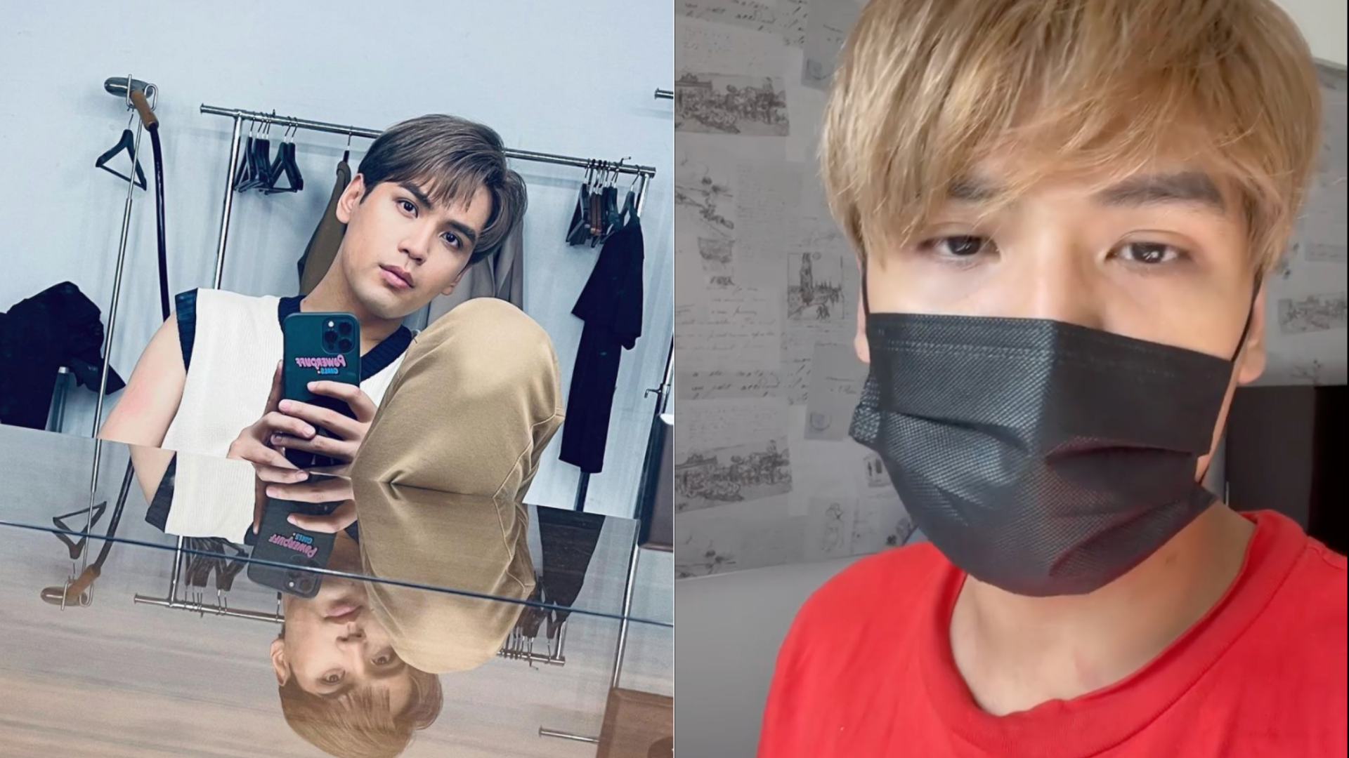 藝人陳零九驚傳確診，目前在防疫旅館隔離中。（翻攝自diegodtk09 IG）