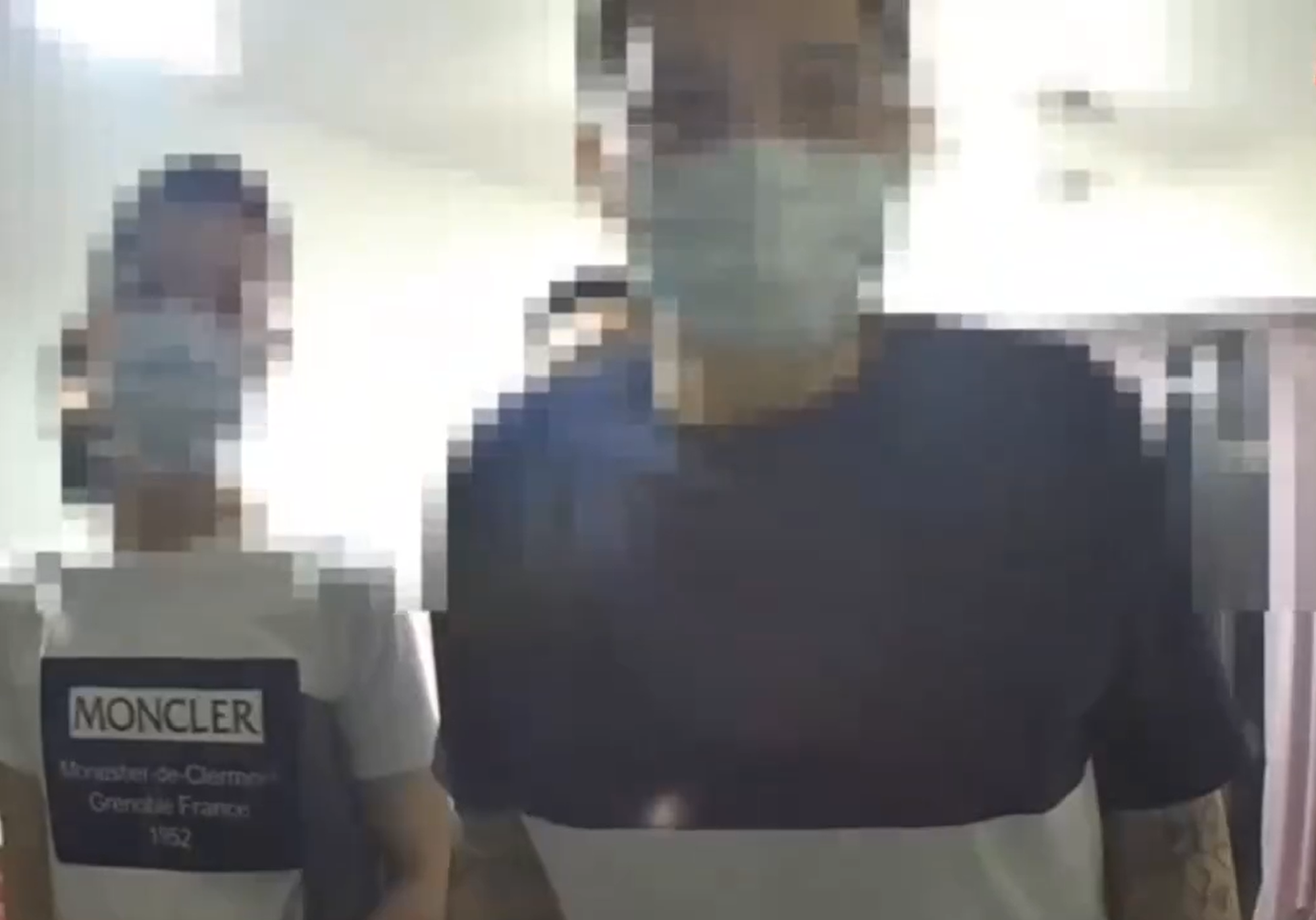 對於每個現場的人都有可能面臨6萬元以上的罰鍰,男子表示「罰這麼重!?」。(翻攝畫面)