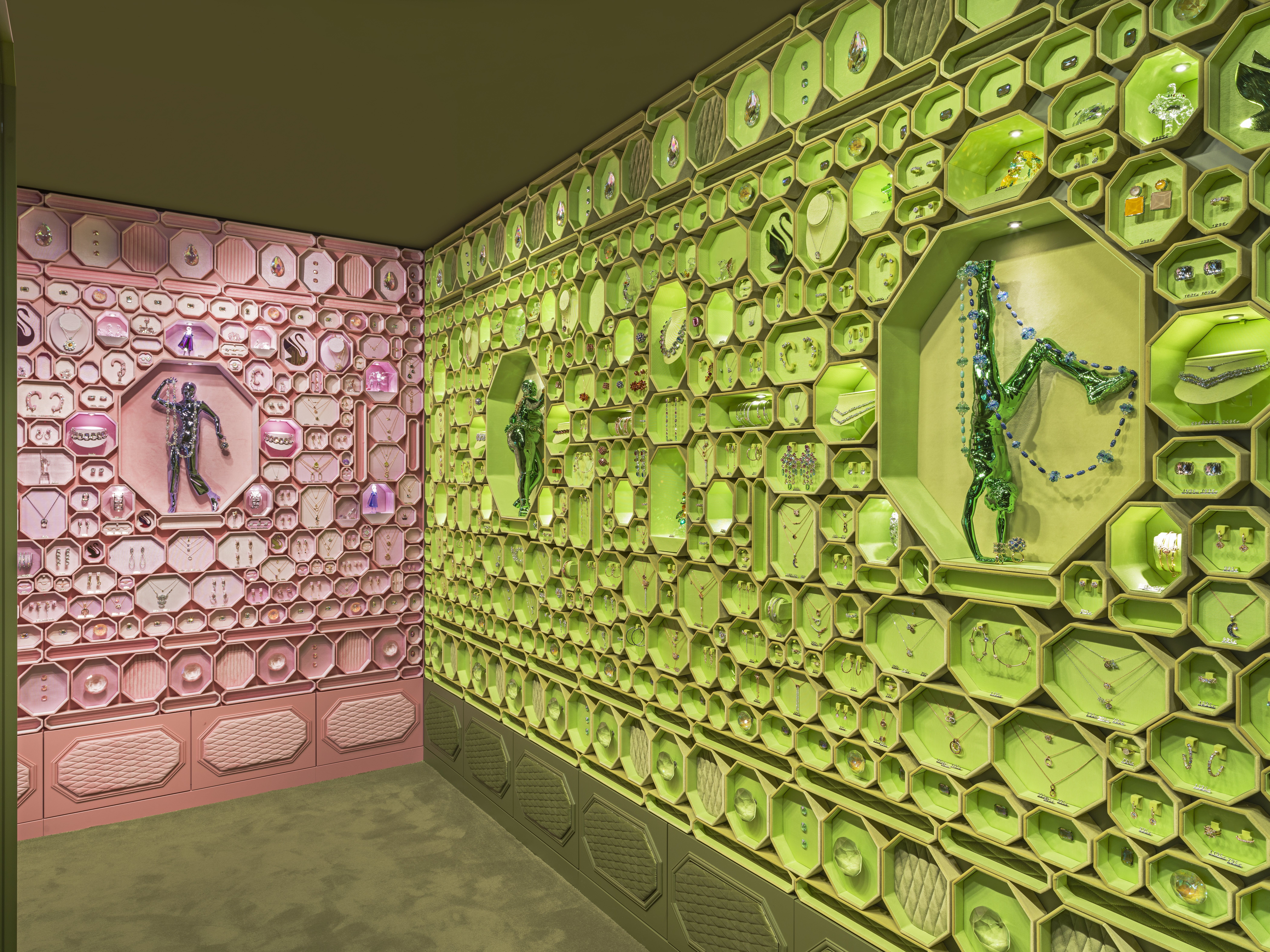 Swarovski Instant Wonder香港專門店空景照。（Swarovski提供）