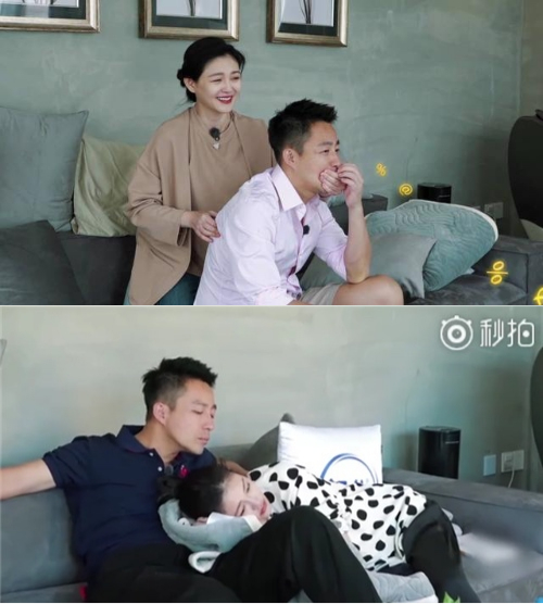 到底「幸福」的定義是什麼？大S回答：「 只有在婚姻關係裡的我們最清楚。小小拌嘴、撒點小嬌、耍點小甜蜜。」（翻攝自騰訊視頻微博）