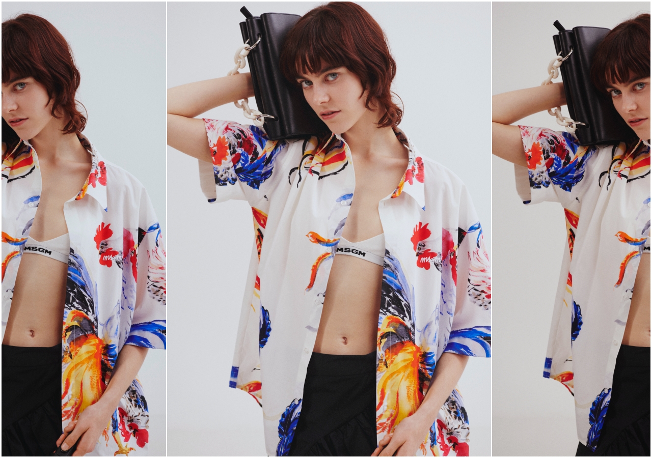 Rooster短袖印花襯衫。NT$13,300（藍鐘提供）