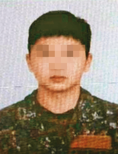 蔡姓下士(圖)要求受害人與其發生性關係抵償債務。