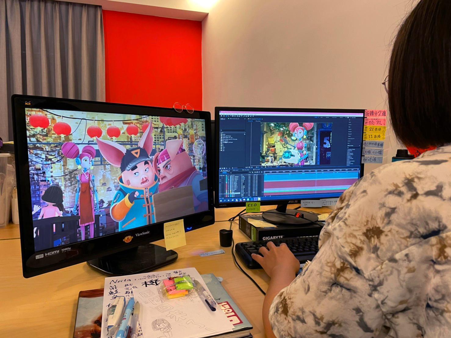 為防止駭客入侵， studio 2已將公司系統升級，以免舊事重演。（studio 2  animation lab 提供）