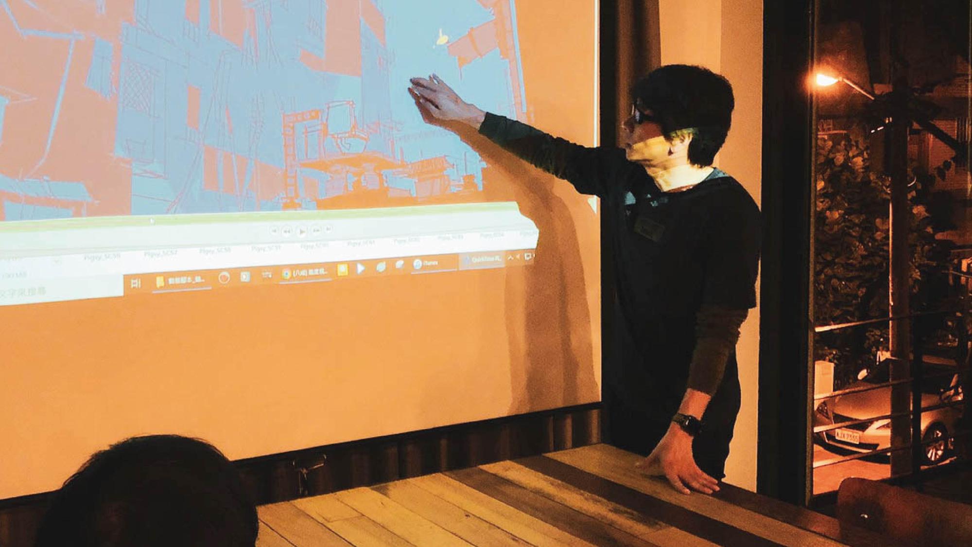 導演邱立偉以豬八戒為主角，推出動畫影集《未來宅急便》。（studio 2  animation lab 提供）