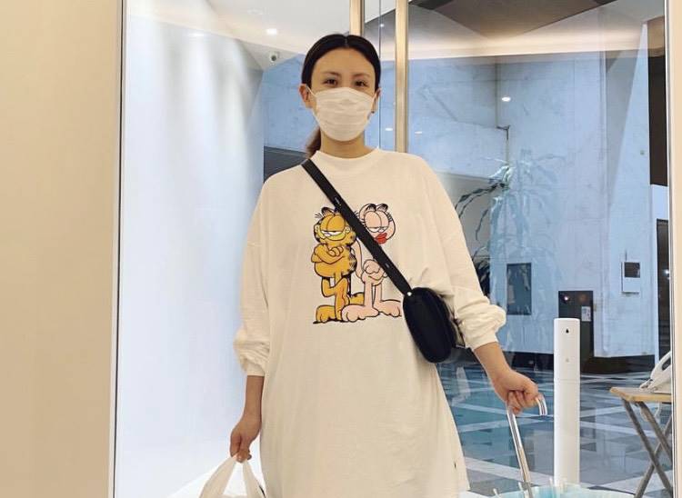 魏如萱於6日發文，透露有外送員在門口拉肚子，馬上引發網友討論。（翻攝自魏如萱IG）