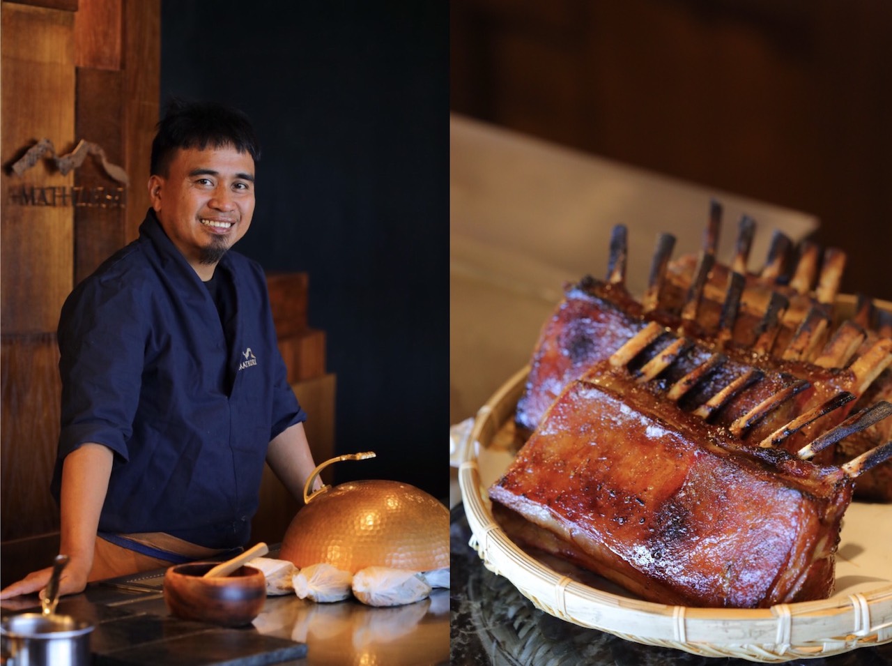 話題新餐廳「Mathariri山菜野寮」位在屏東瑪家鄉部落，可遠眺林野及隘寮溪，名氣很熱鬧。