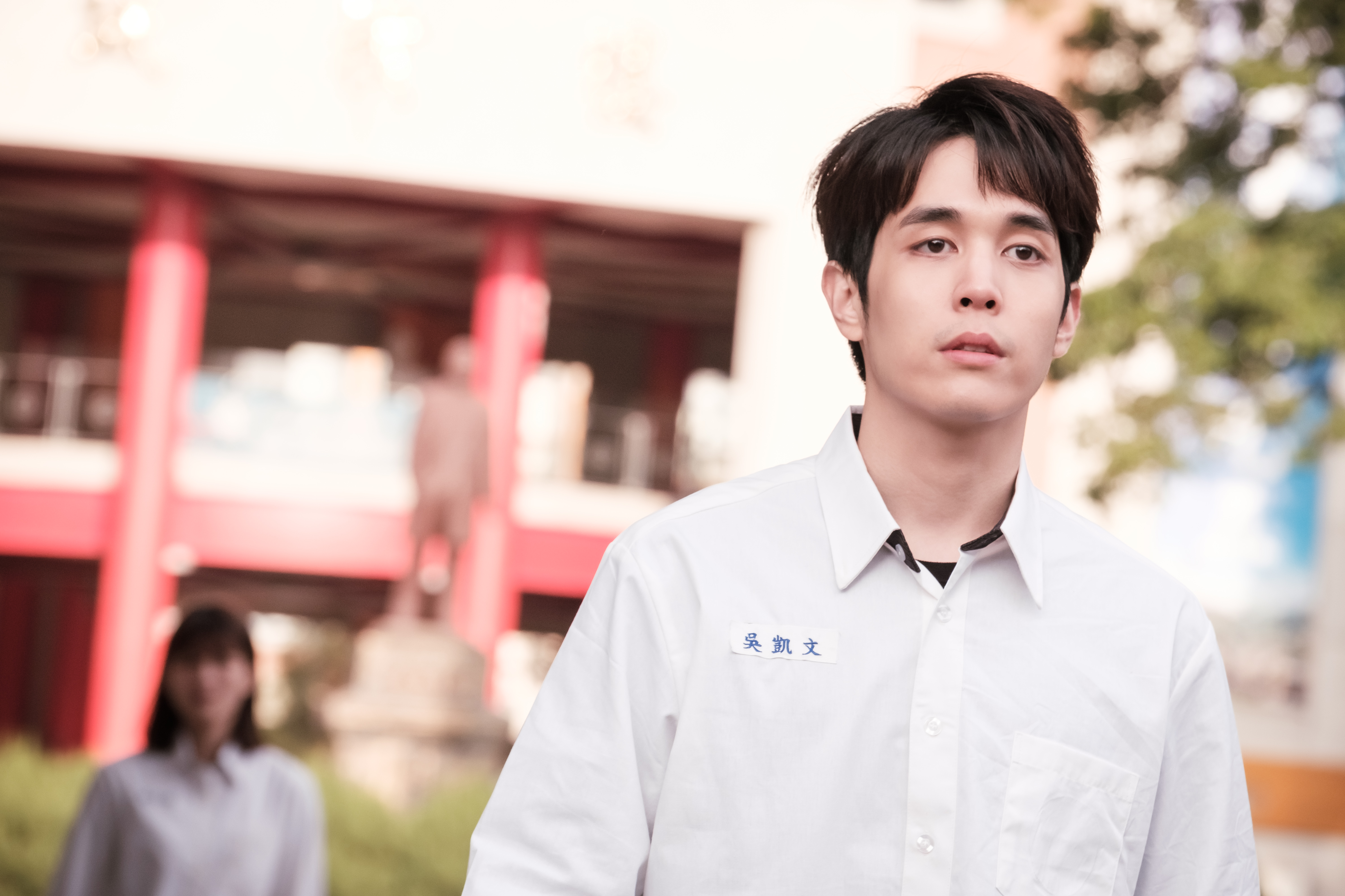 陳彥嘉劇中遭車撞。（民視提供）