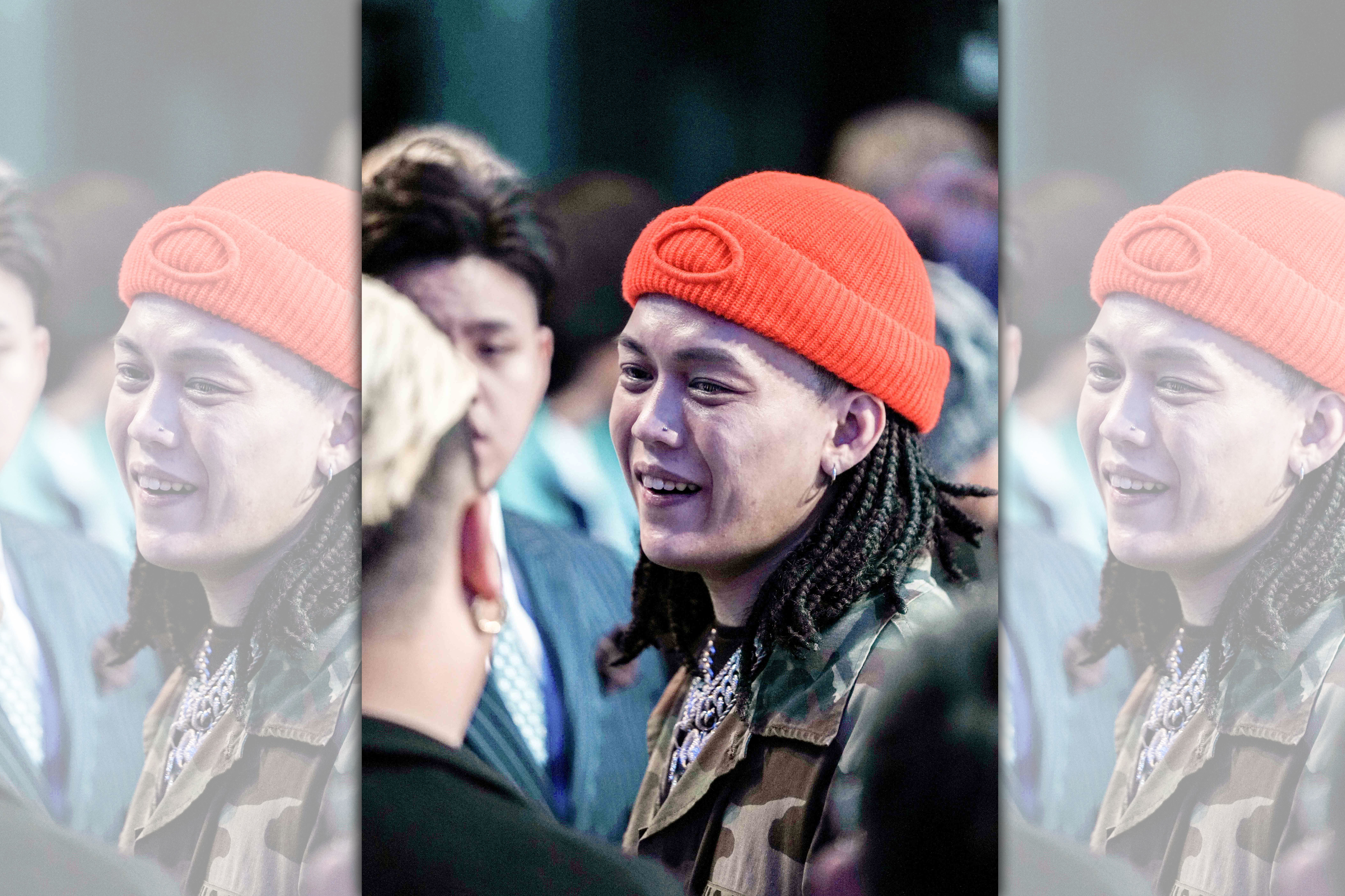 饒舌歌手蛋頭竟然出現在《大嘻哈時代》參賽名單當中。（三立提供）