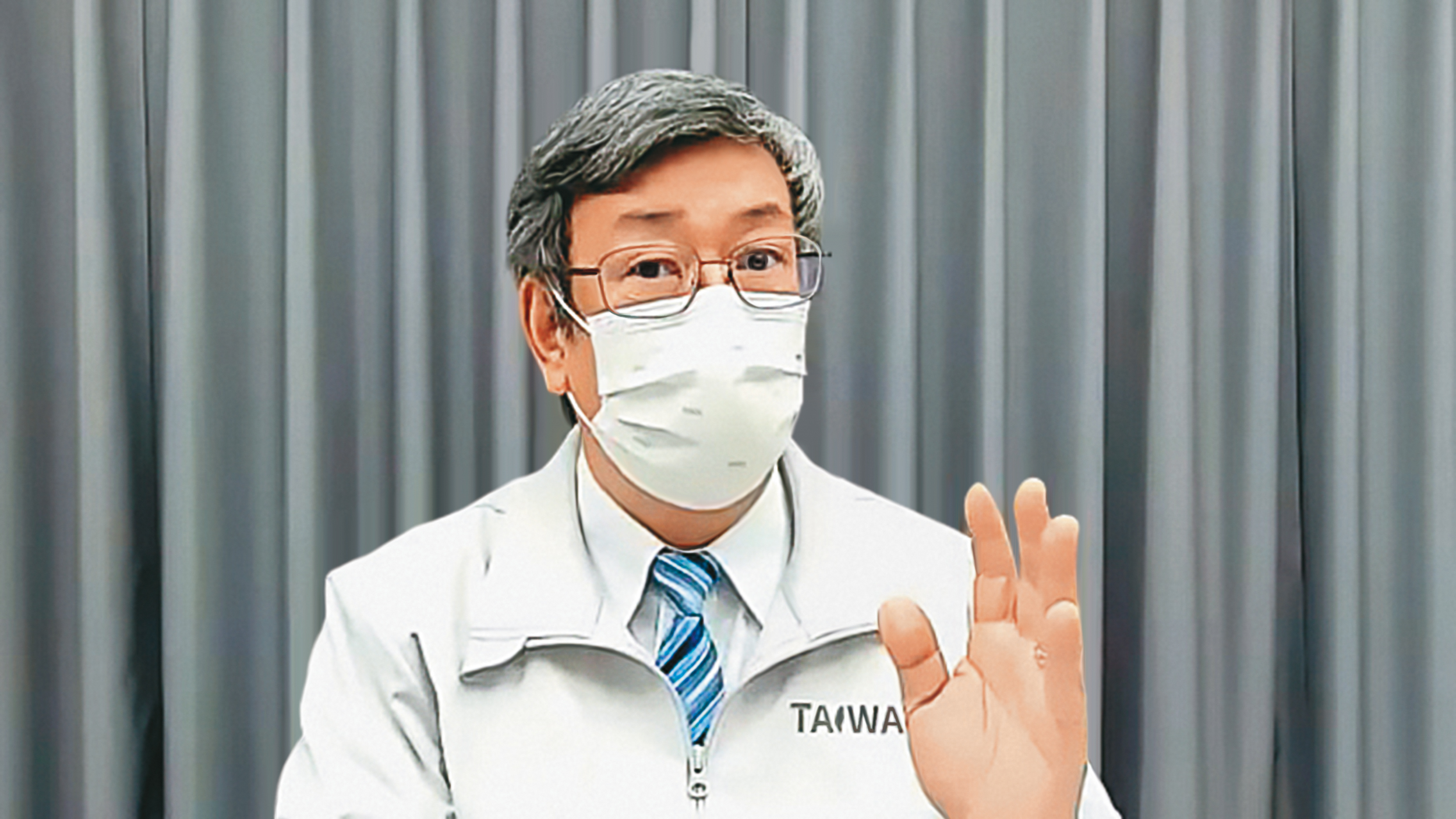 前副總統陳建仁接受本刊視訊專訪時表示，這波武漢肺炎疫情受控的2大指標包括：單日新增病例數降至百例以下，以及8月底達成1千萬人接種疫苗。