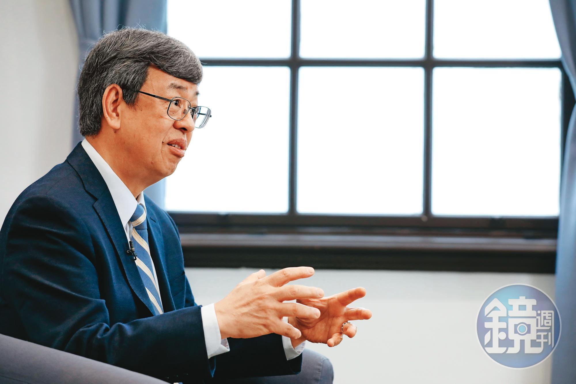 陳建仁2003年曾帶領台灣成功對抗SARS,也是我國武漢肺炎抗疫團隊重要成員。(資料照片)