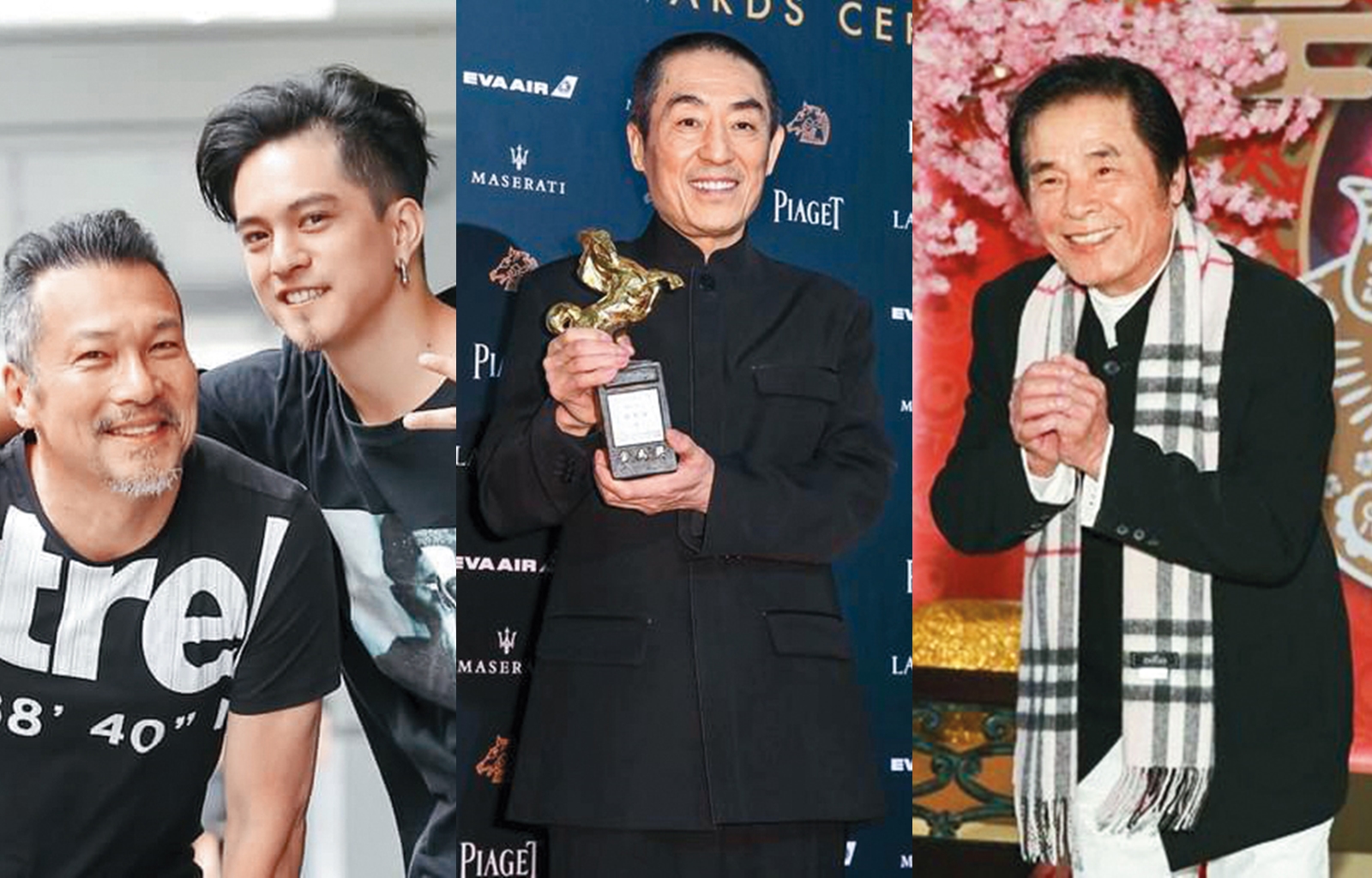 蕭大陸相隔36年後再度當爸，不過這在演藝圈不算特例，許多男藝人也透過再婚，都有相差年紀很大的孩子。（翻攝自臉書／本刊資料照）