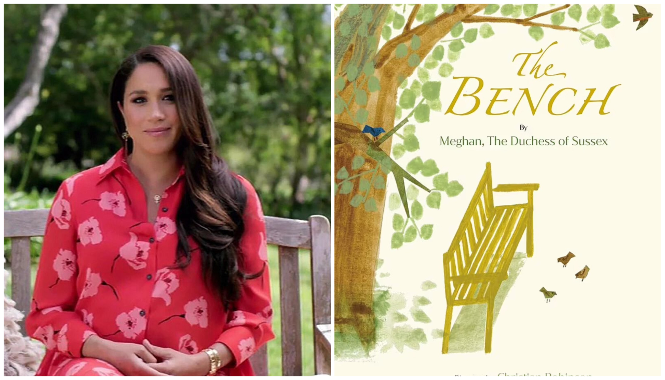 梅根所寫的兒童繪本《長凳》於8日發行，銷售不如預期。（翻攝Meghan Markle IG）