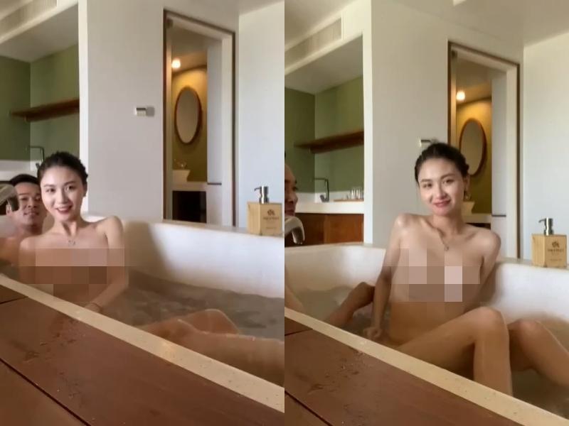 有網友質疑武氏英書與富豪男友的性愛片是刻意流出，但男友則稱可能是因女友工作、交出手機密碼，才導致這種狀況。（翻攝自臉書）