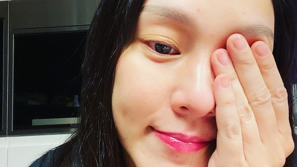 范瑋琪因批評口罩禁止出口的政策，遭到民眾撻罰。（翻攝自范瑋琪ig）