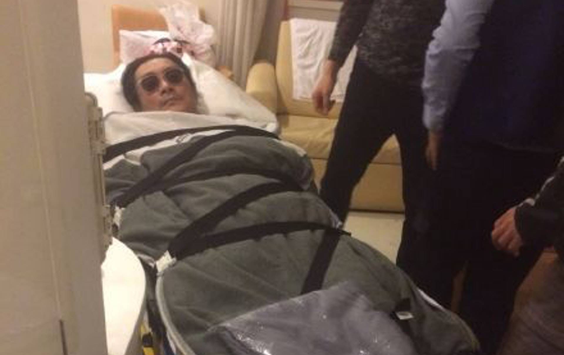 黃安過去屢屢爆出爭議，之前曾因病回台就醫，被大批台灣網友酸爆。（翻攝自黃安微博）