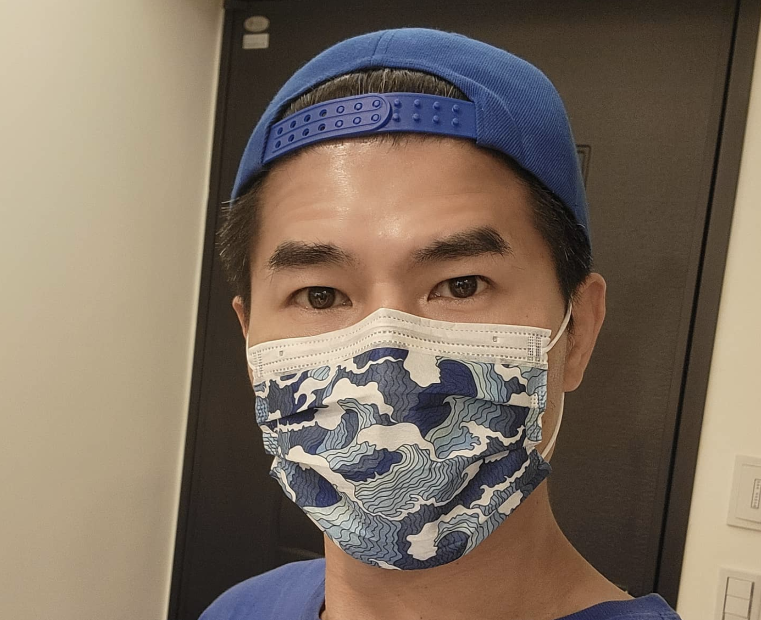 叫賣哥（葉昇峻）在臉書PO文，講述自己在疫情期間發生的小插曲。（翻攝自寶島叫賣哥 - 葉昇峻臉書）