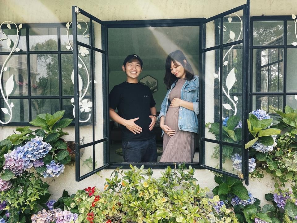 蔡昌憲的老婆自然受孕成功，目前已懷孕30週。（翻攝自蔡昌憲臉書）