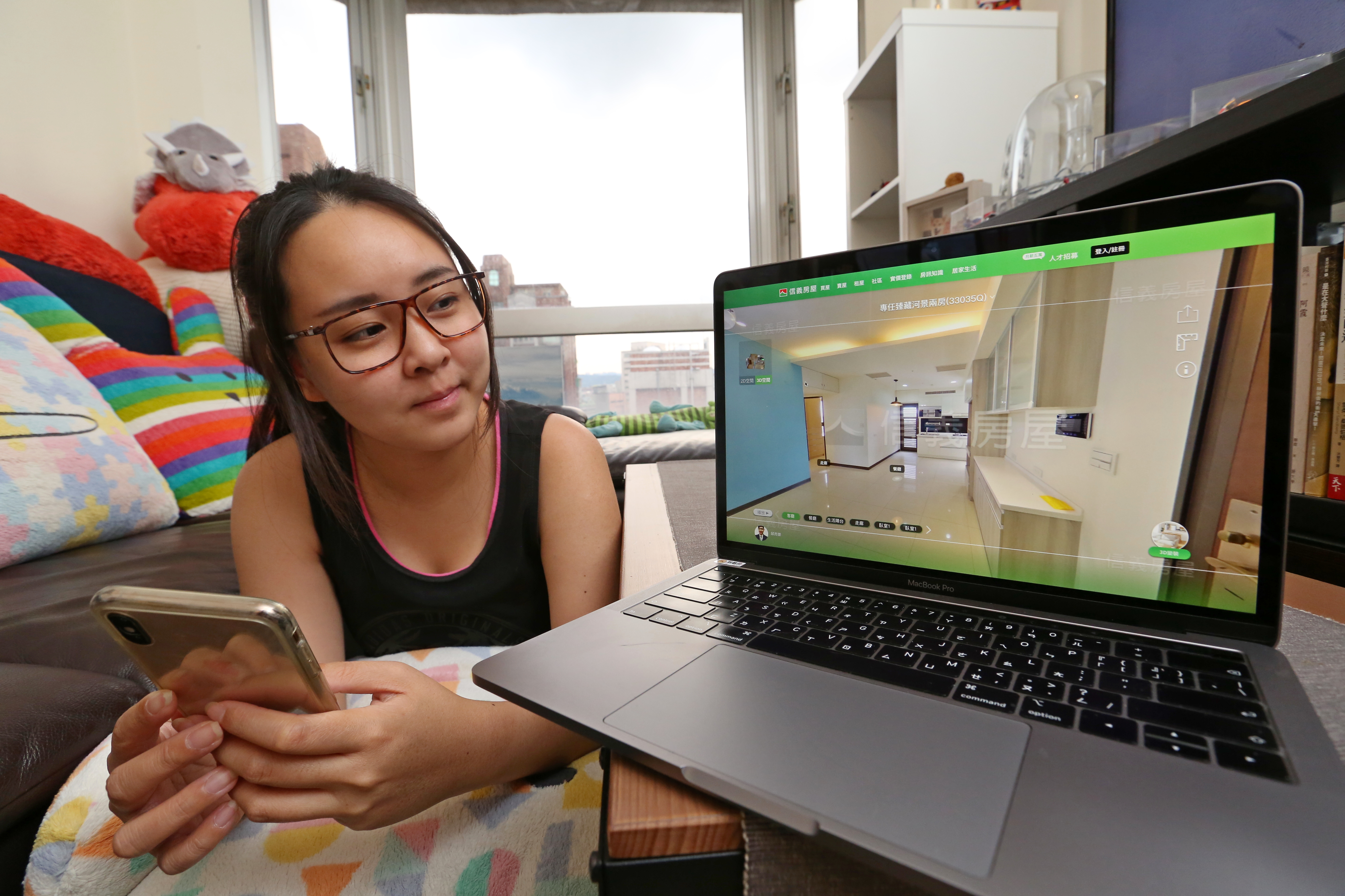 網路看屋是房仲官網必備的功能，疫情之下更符合看屋者需求。