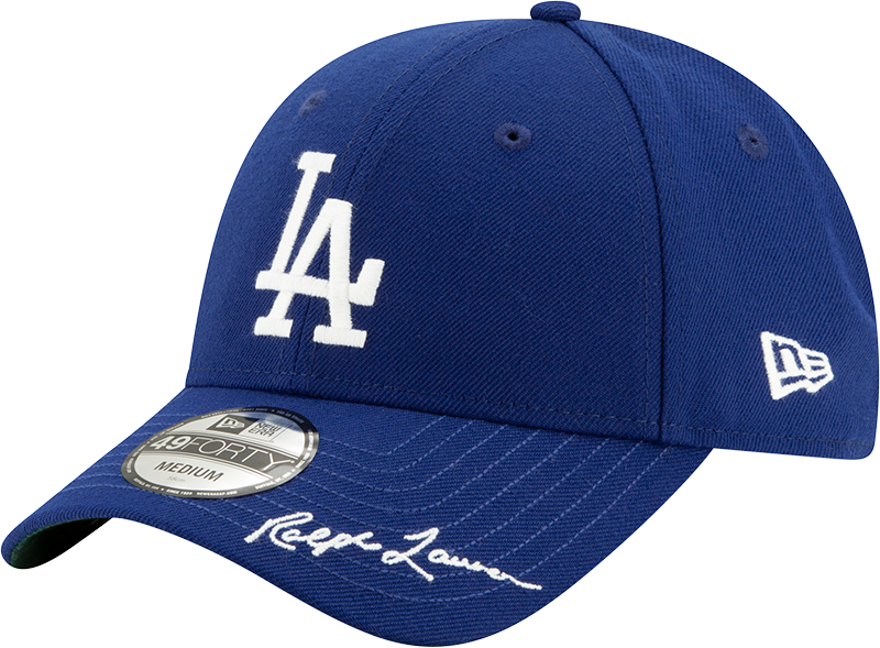 49FORTY New Era x Ralph Lauren x MLB洛杉磯道奇皇家藍。NT$2,480。(星裕國際)