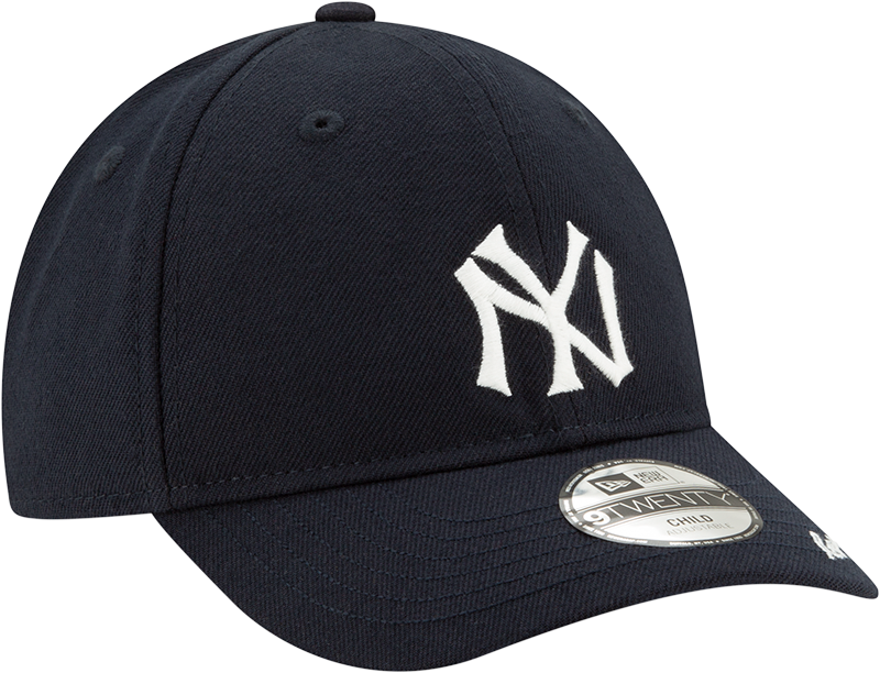 9TWENTY New Era x Ralph Lauren x MLB紐約洋基海軍藍童帽。NT$1,480。(星裕國際)
