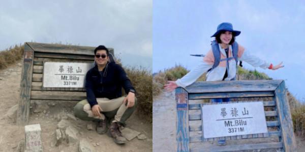 Joeman和妮婭自去年底以來，經常在差不多的時間點，上傳一樣景點的出遊照。（翻攝自Joeman、妮婭IG）