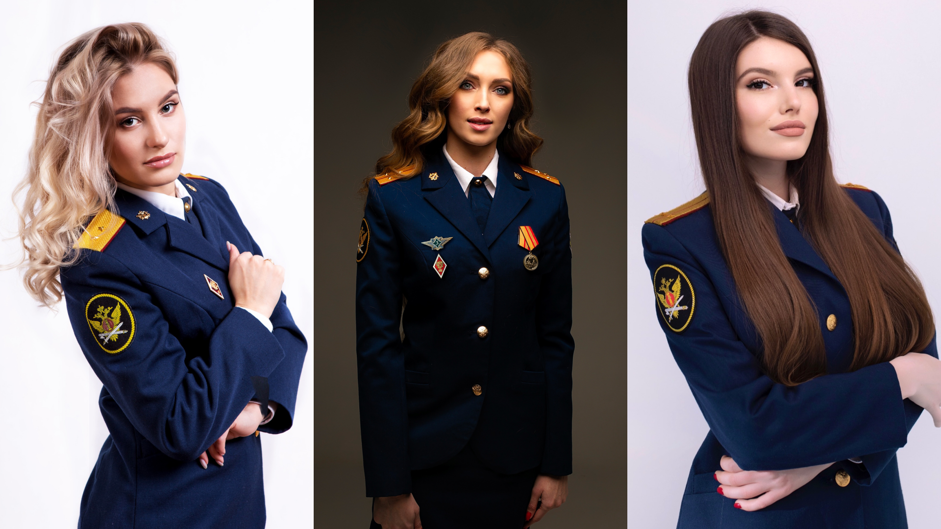 俄國「2021年懲戒系統小姐選美比賽」，參賽者亮眼外型引發關注。（翻攝自俄羅斯聯邦監獄署）