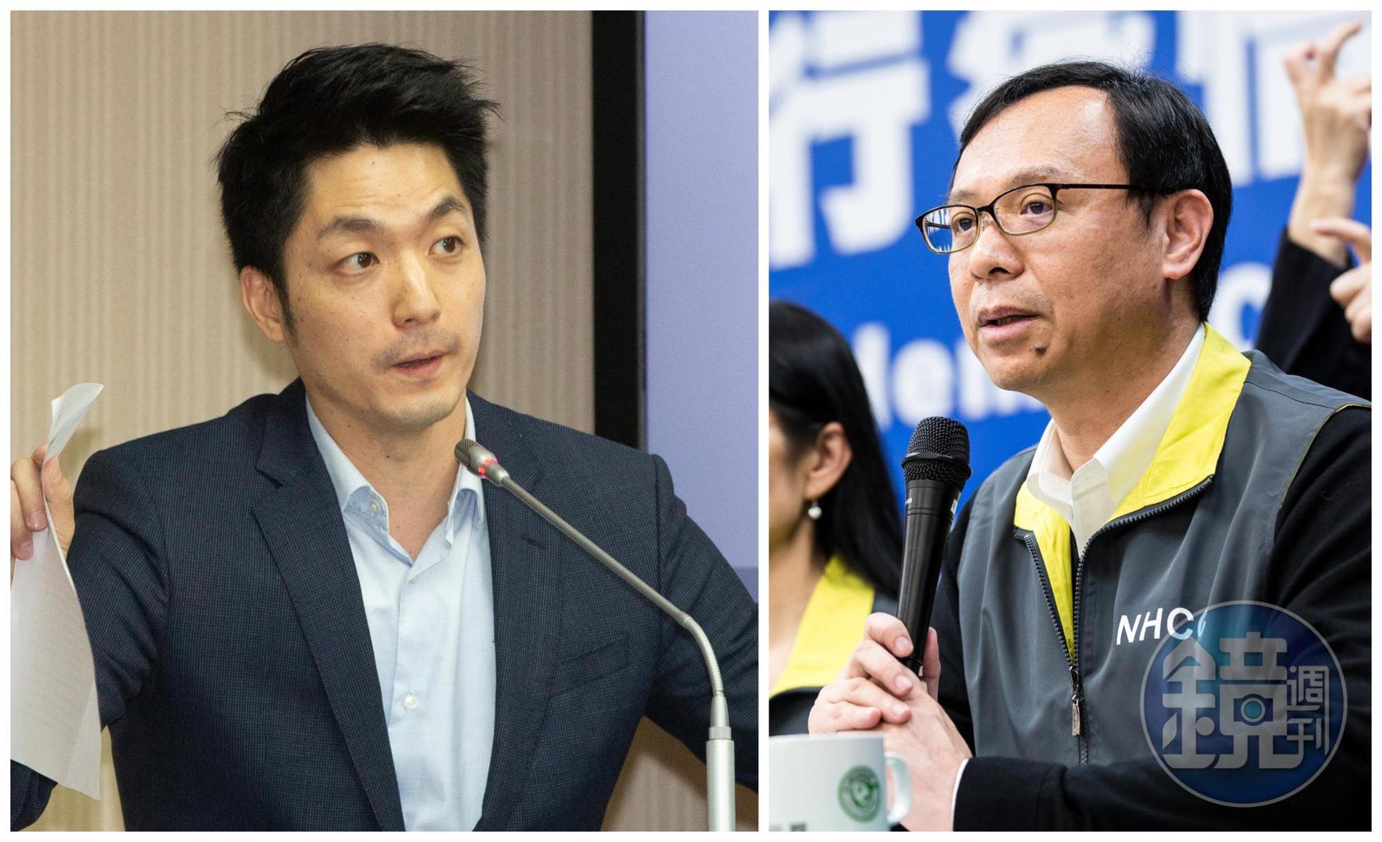 蔣萬安(左圖)痛批石崇良(右圖)不改進反而還檢討民眾。(本刊資料照)