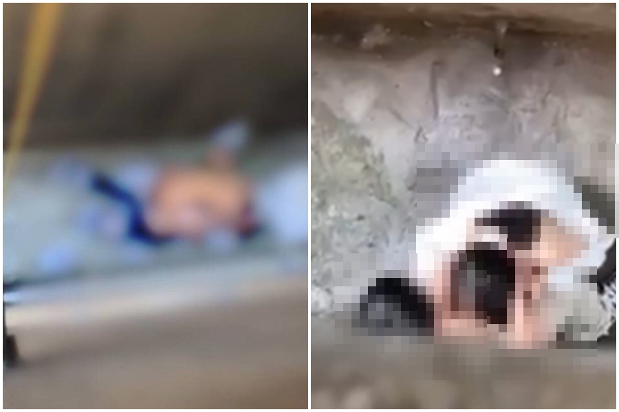 一對學生情侶連日跑到民宅後方防火巷嚐禁果，讓屋主發文抱怨。（翻攝自微信）