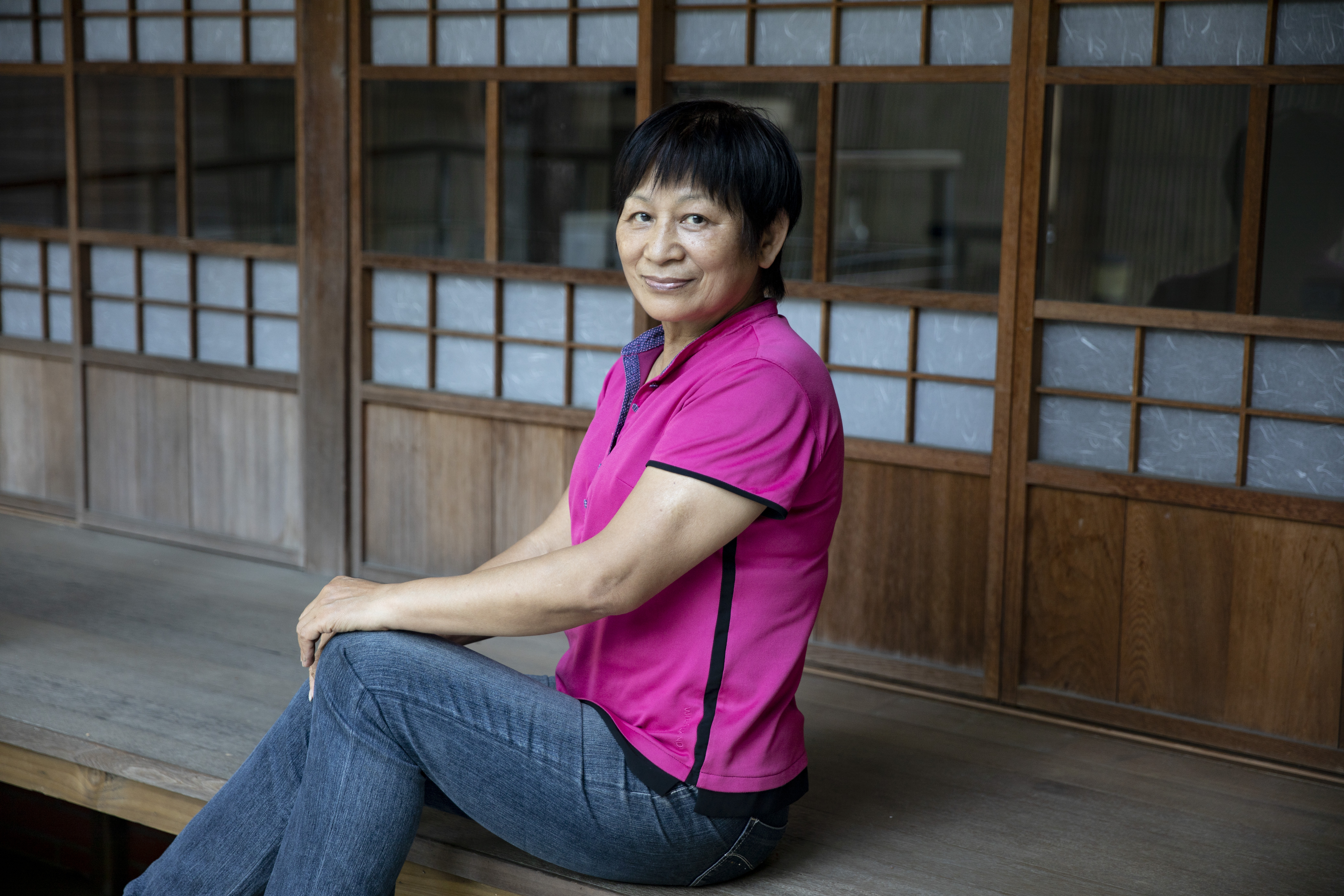 林貴蘭是魚麗專屬的裁縫師。