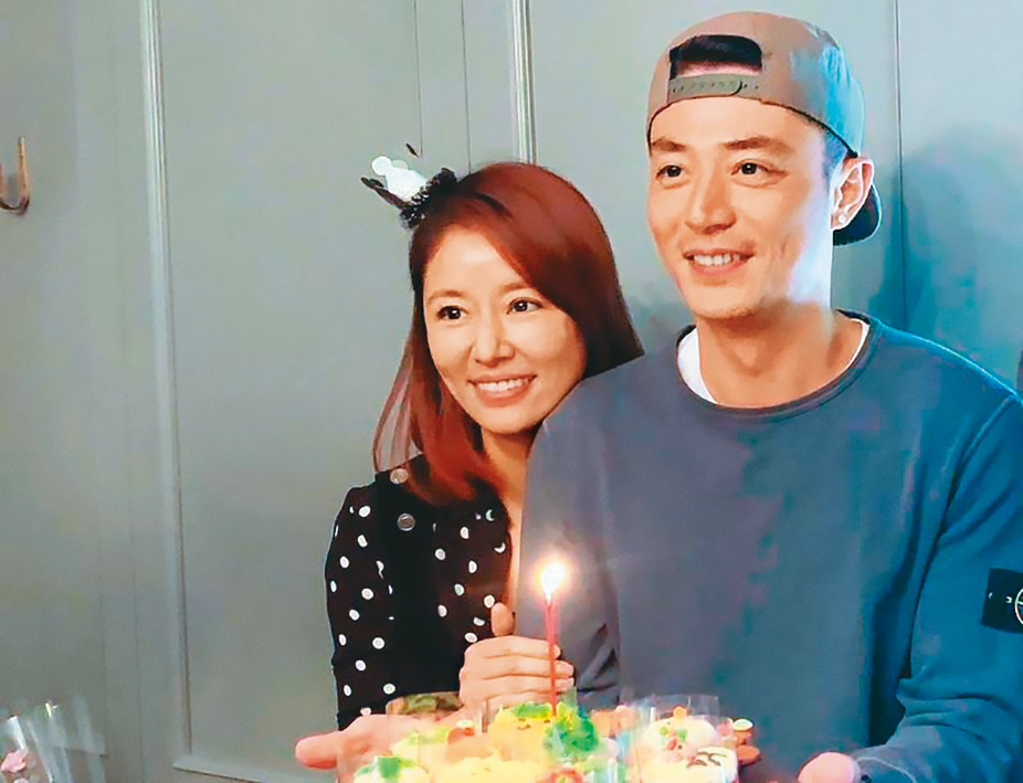霍建華自從和林心如（左）結婚當爸後，大量減少到中國大陸工作，幾乎完全閒下來。（翻攝自林心如微博）