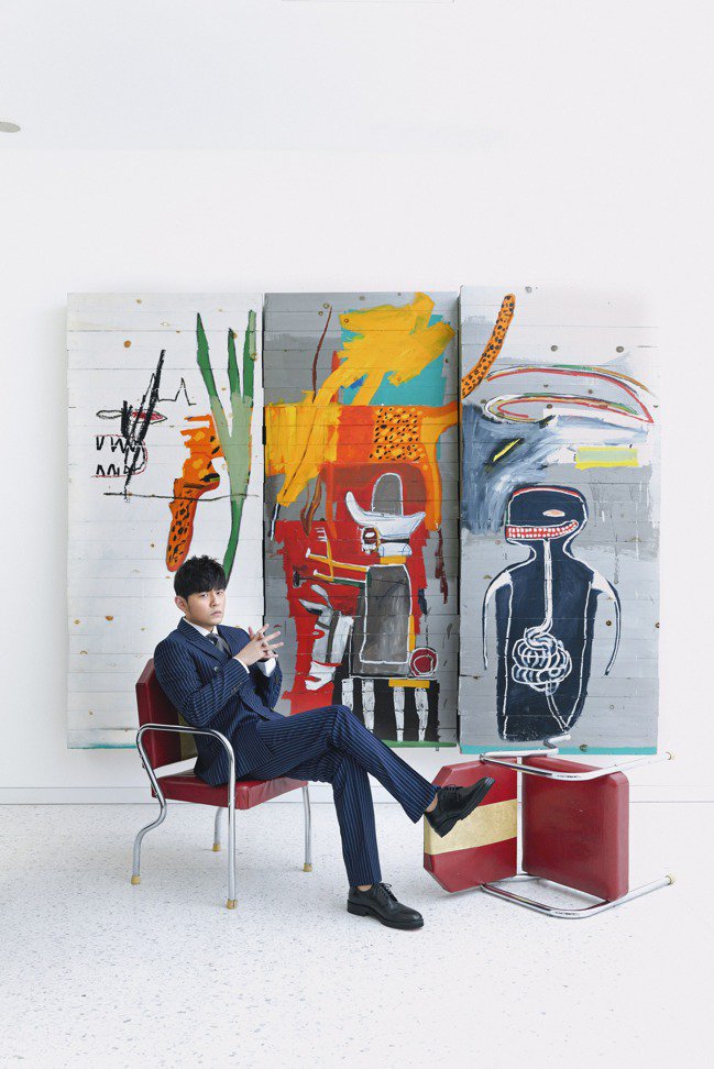 周杰倫擔任國際拍賣行蘇富比亞洲首場「CONTEMPORARY CURATED：ASIA」拍賣策展人。（蘇富比提供）