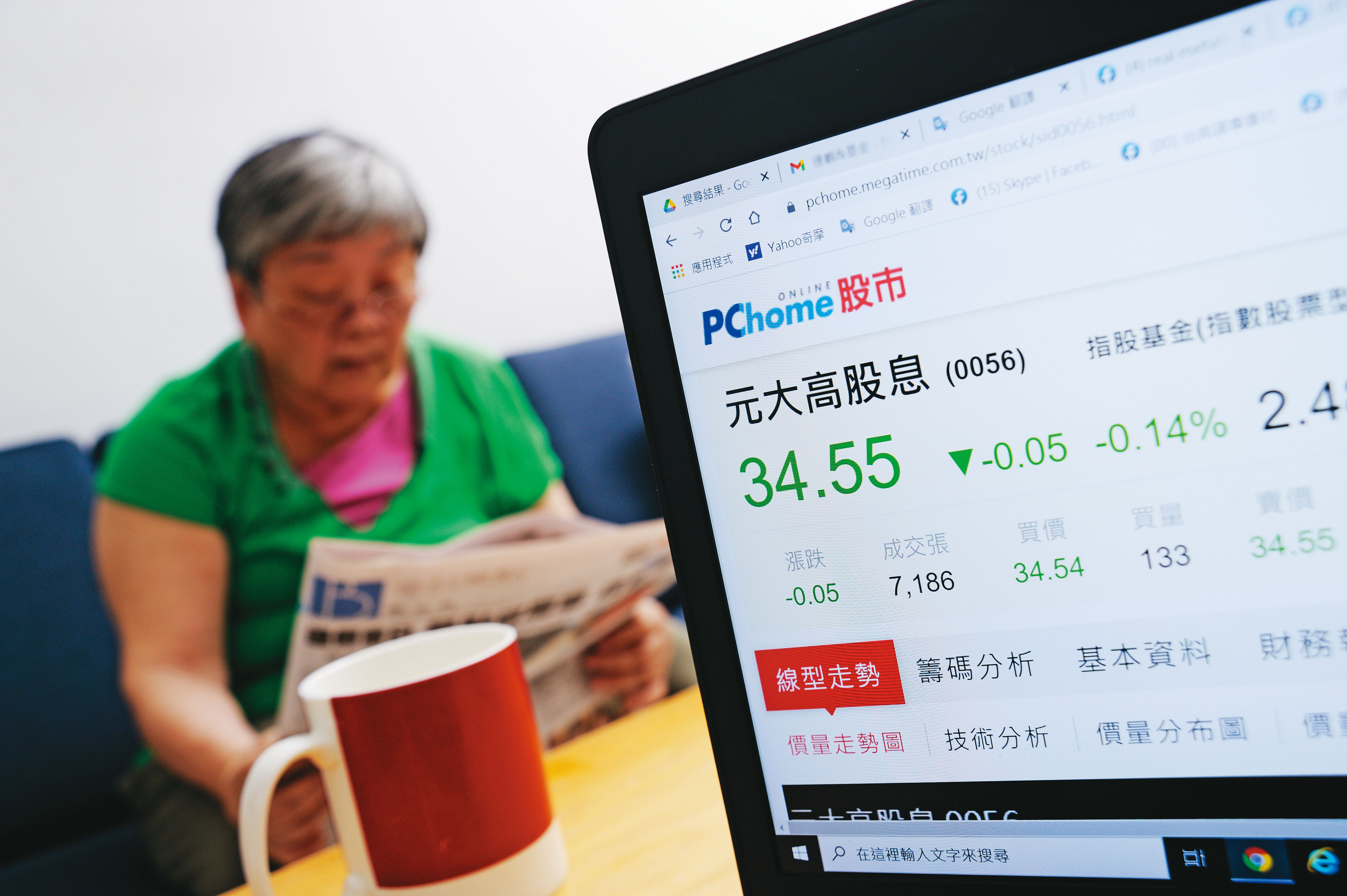 元大高股息（0056）是投資台股的高殖利率股，波動不大，適合有配息需求的投資人。