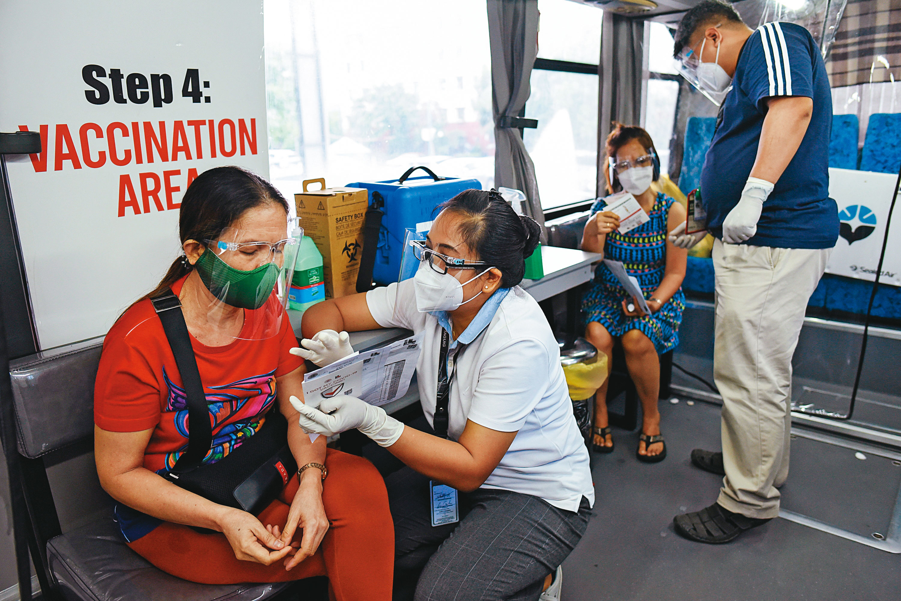 菲律賓衛生單位已經來函台灣，有意直接採認我國EUA，國產疫苗進軍菲國有望免做3期臨床。（達志影像）