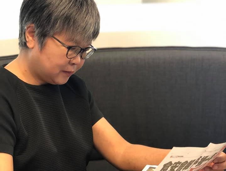 黃光芹自爆與友人集資捐贈防疫物資，卻被有心人士檢舉可能遭到衛福部開罰。（翻攝自黃光芹臉書）