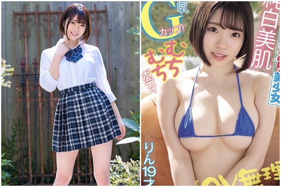 朝日鈴寫真照身材相當好。（翻攝自推特）
