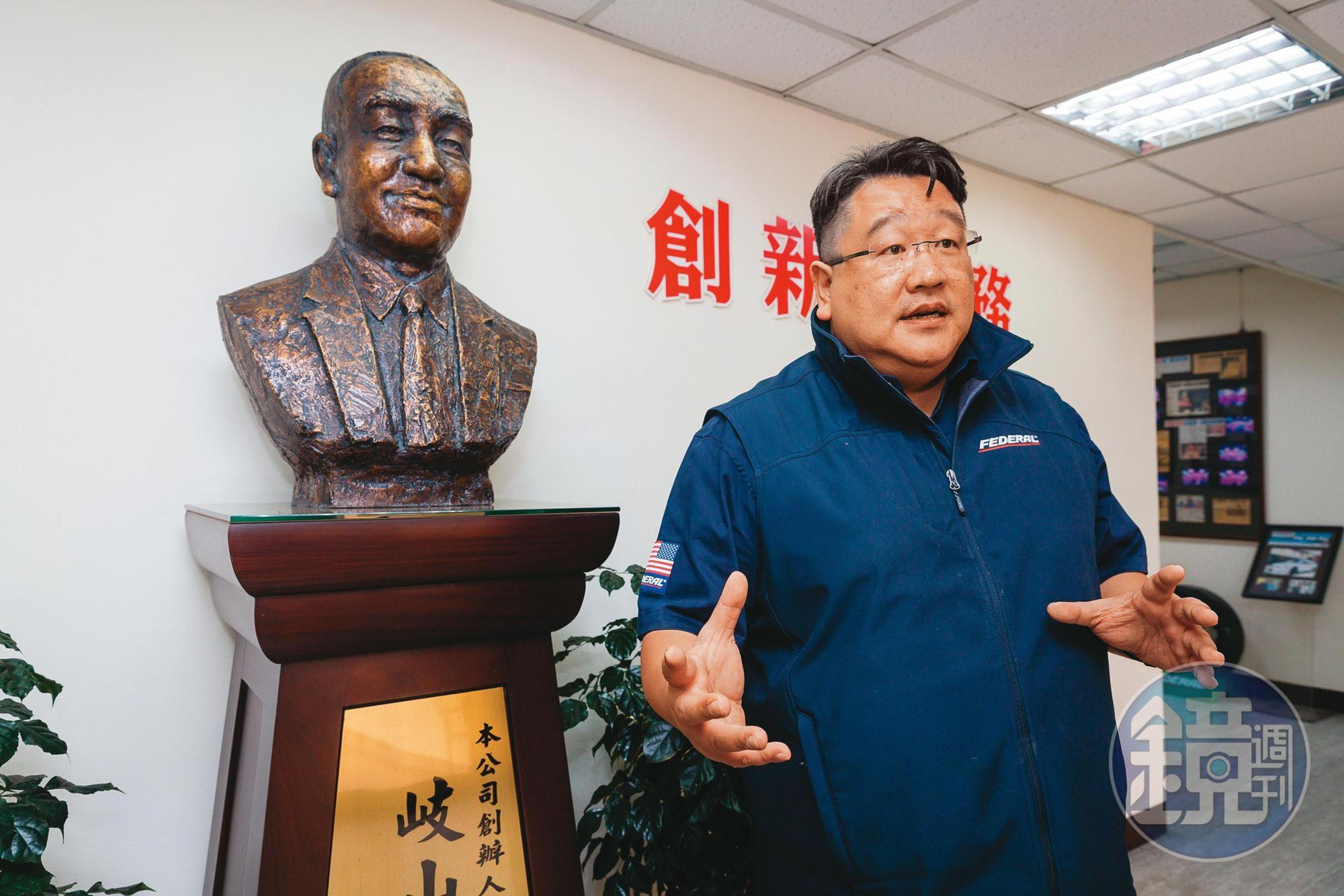 泰豐馬家在2015年曾經鬧過分裂傳言,當時馬述健的二位堂弟馬述康、馬述壯解職,圖為馬述健。