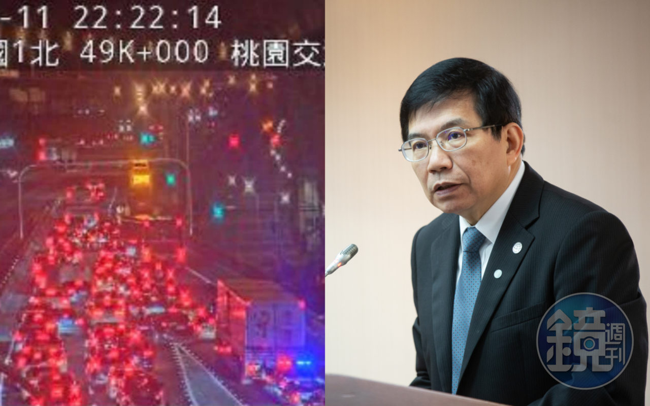 交通部長王國材今日對端午大塞車一事道歉。(翻攝自新北交通族臉書、本刊資料照)