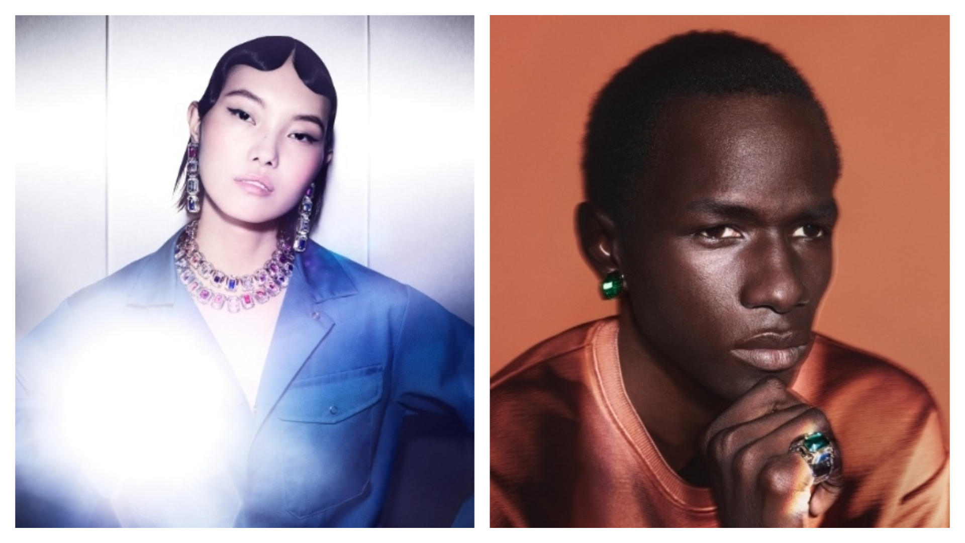 施華洛世奇本月份推出以彩虹色調爲主題的Collection I Chroma系列。