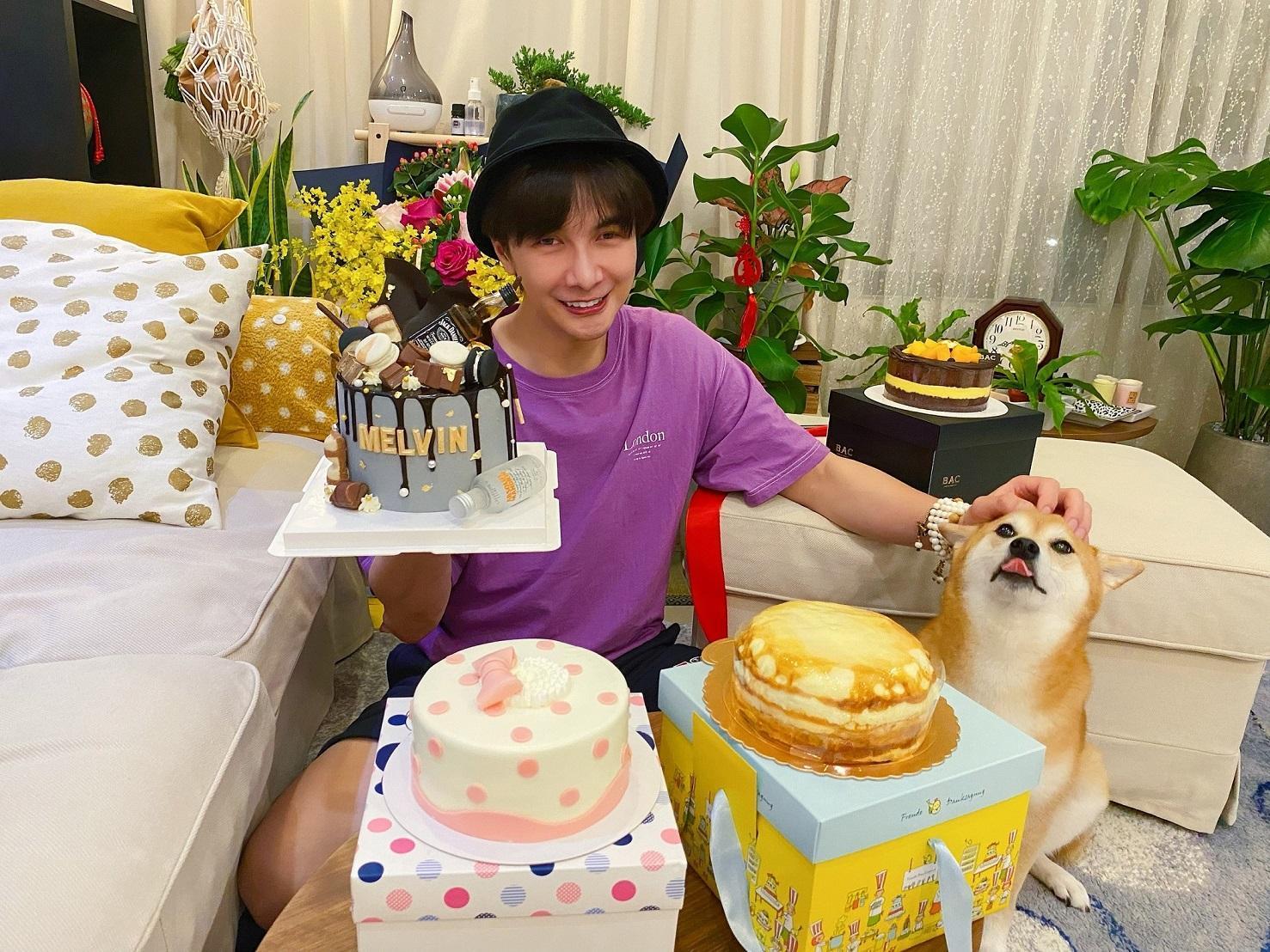 謝佳見線上過生日。(藝和創藝提供)