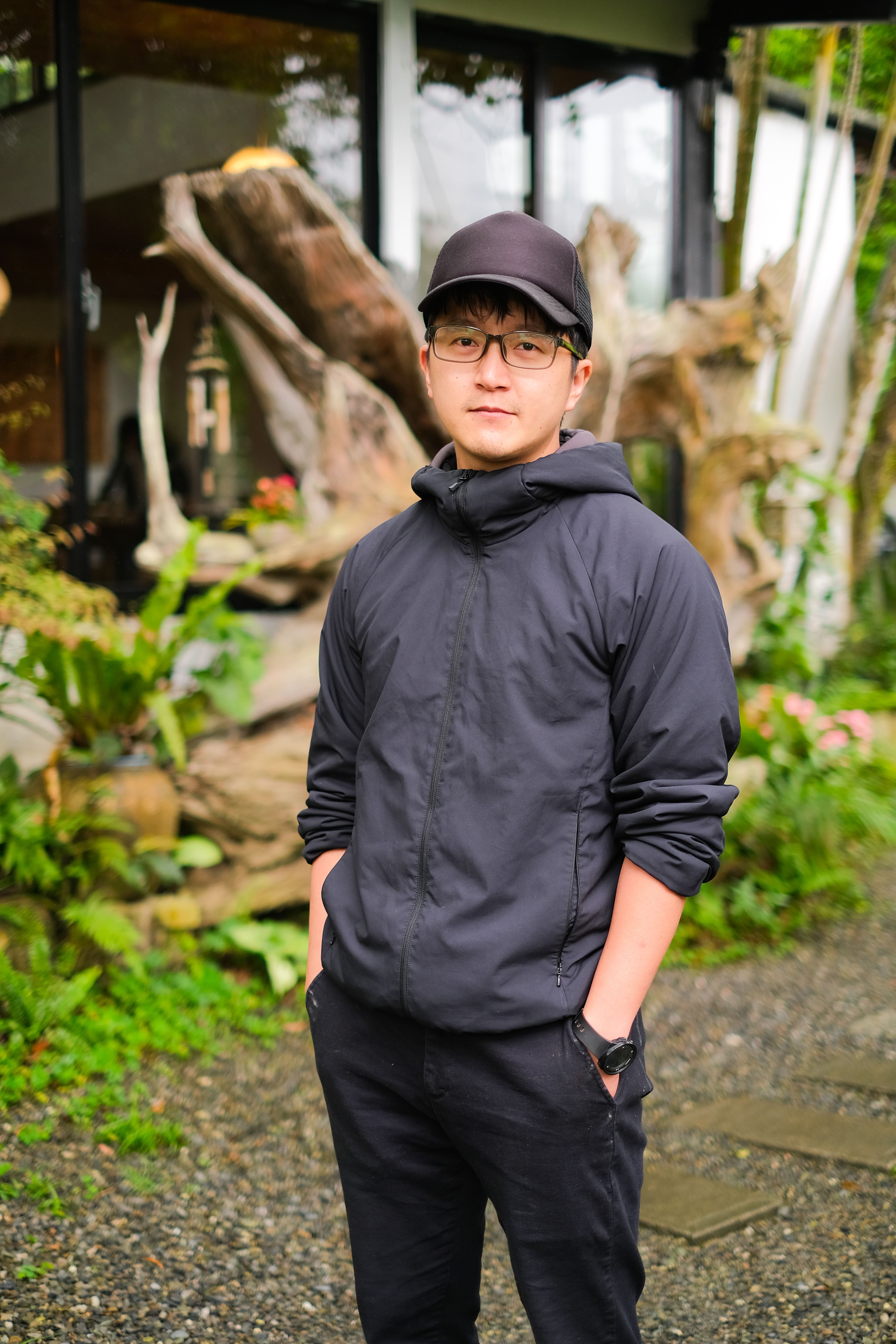 老闆蘇唯中經營文山草堂已有13個年頭，在這山林中也培養出許多老主顧。