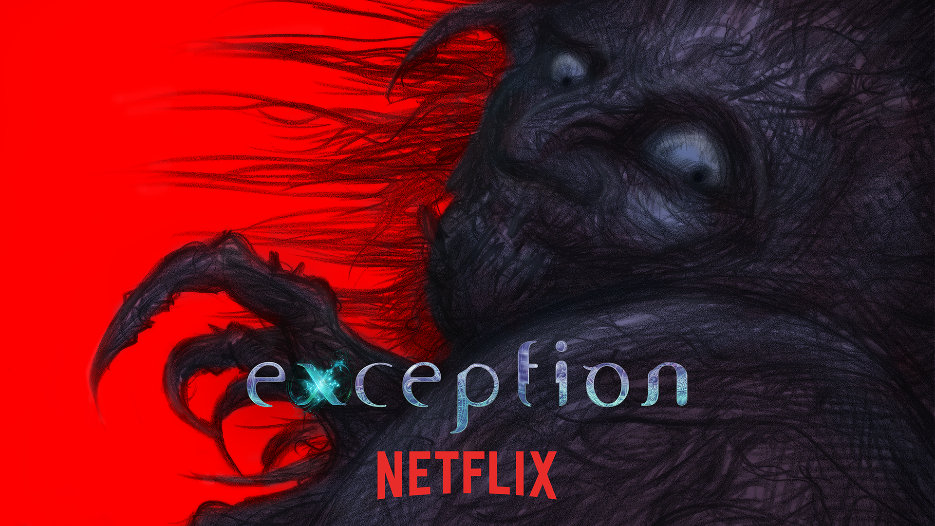 曾參與動畫《科學小飛俠》、 電玩《Final Fantasy》的畫家天野喜孝，替恐怖動畫《exception》擔任角色設計。（Netflix提供）